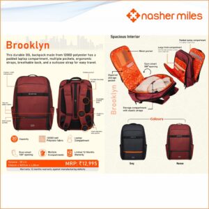 Nasher Miles Brooklyn Backpack Soft