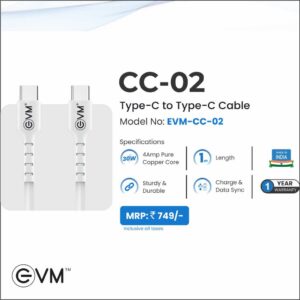 CC-02 Type-C to Type-C Cable