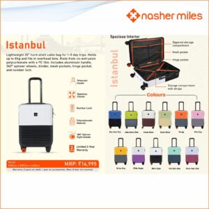 Nasher Miles Istanbul 28" Suitcase Hard Case