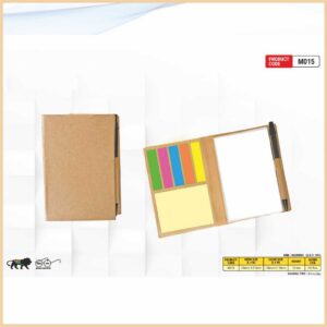 Eco-Friendly Sticky Note Pad With Pen
