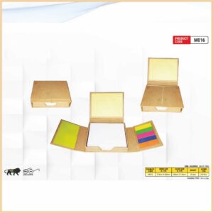 Eco-Friendly Three Fold Memo Note Pad