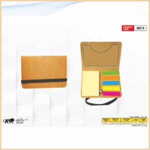Eco-Friendly Sticky Note Pad With Pocket