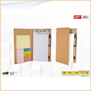 Eco-Friendly Mini-Clipboard Pad With  Sticky Note