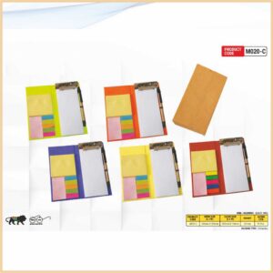 Eco-Friendly Mini-Clipboard Pad With  Sticky Note
