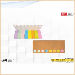 Eco Friendly 8 Colours Sticky Note Pad
