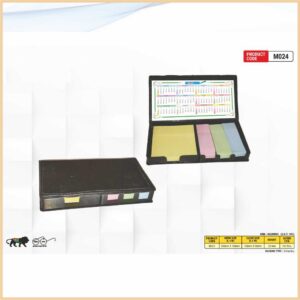 Eco-Foam Folder With Sticky Note Pad