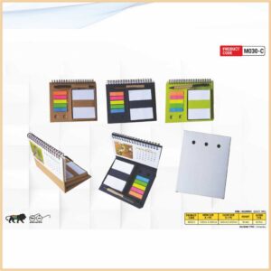 Eco-Friendly Sticky Note Pad With Calendar