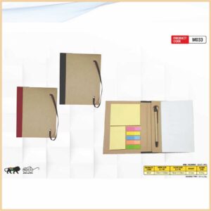 Eco-Friendly Sticky Note  Pad With PEN