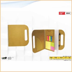 Eco Friendly Diary With Bag Holder