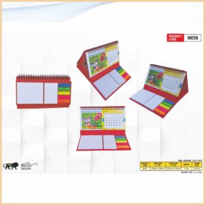 Eco-Friendly Sticky Note  Pad With Calendar