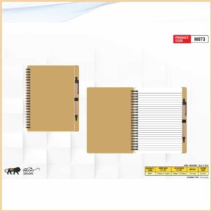 A/5 Eco-Friendly Wiro Note Pad