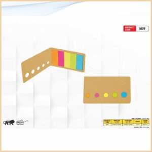 Eco-Friendly Sticky Note Pad (5 Colour)