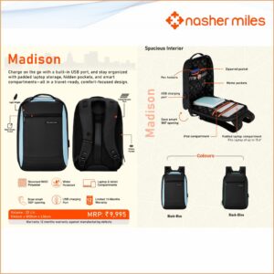 Nasher Miles Madison Backpack Soft