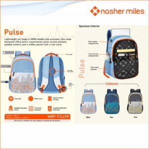 Nasher Miles Pulse Backpack Soft