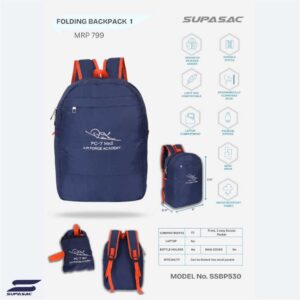 Supasac Folding Backpack 1