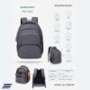 Supasac Spacer Grey Laptop Backpack