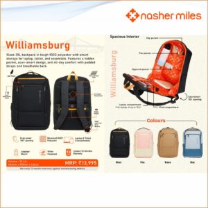 Nasher Miles Williamsberg Backpack Soft