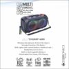 SPK-ZEBRONICS PORTABLE BLUETOOTH SPEAKER (THUMP 400)