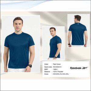 Reebok Round Neck Poly - Teal