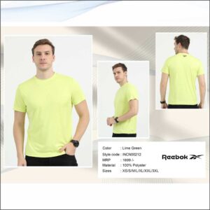 Reebok Round Neck Poly - Light Green