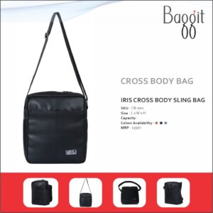 Baggit PU Travel Sling Bag