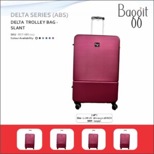 Baggit Slant 28 inches ABS Hard Top Cabin Size Trolley Bag