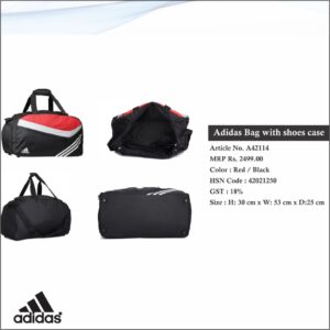 Adidas Bag with shoes case