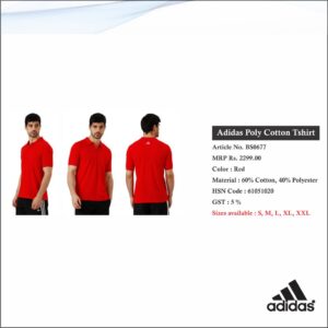 Adidas Poly Cotton Tshirt