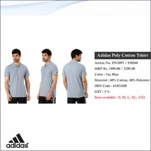 Adidas Poly Cotton Tshirt