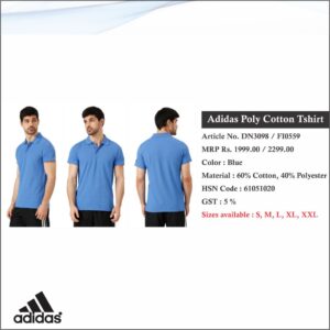 Adidas Poly Cotton Tshirt