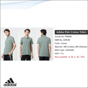 Adidas Poly Cotton Tshirt