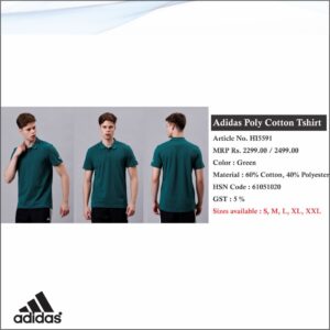 Adidas Poly Cotton Tshirt