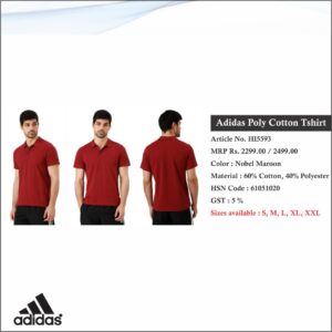 Adidas Poly Cotton Tshirt