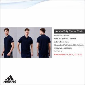 Adidas Poly Cotton Tshirt