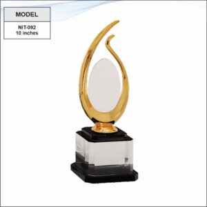 Crystal Glass Trophy