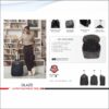 Swiss Military Glaze Laptop Trolley Backpack - 35 Ltrs