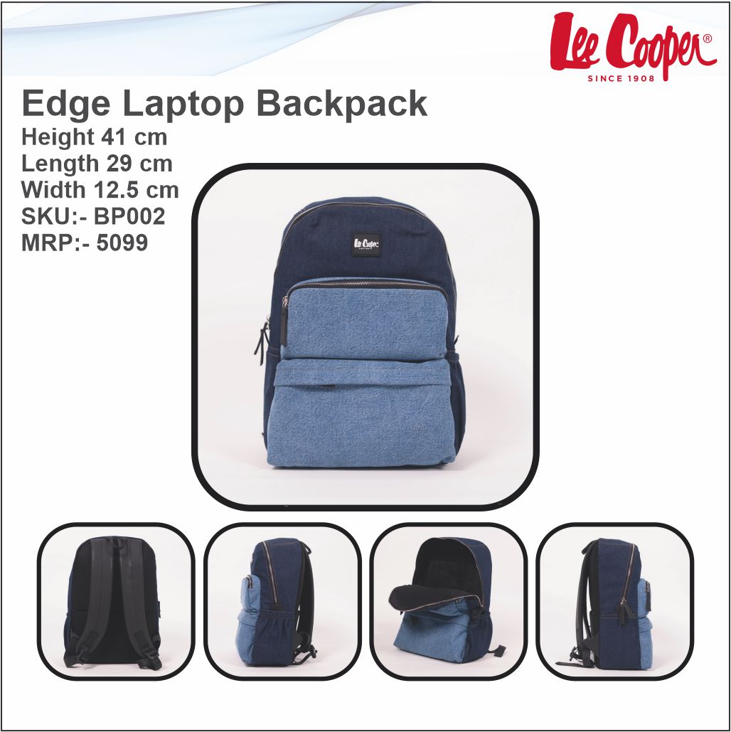 Lee Cooper Edge Laptop Backpack