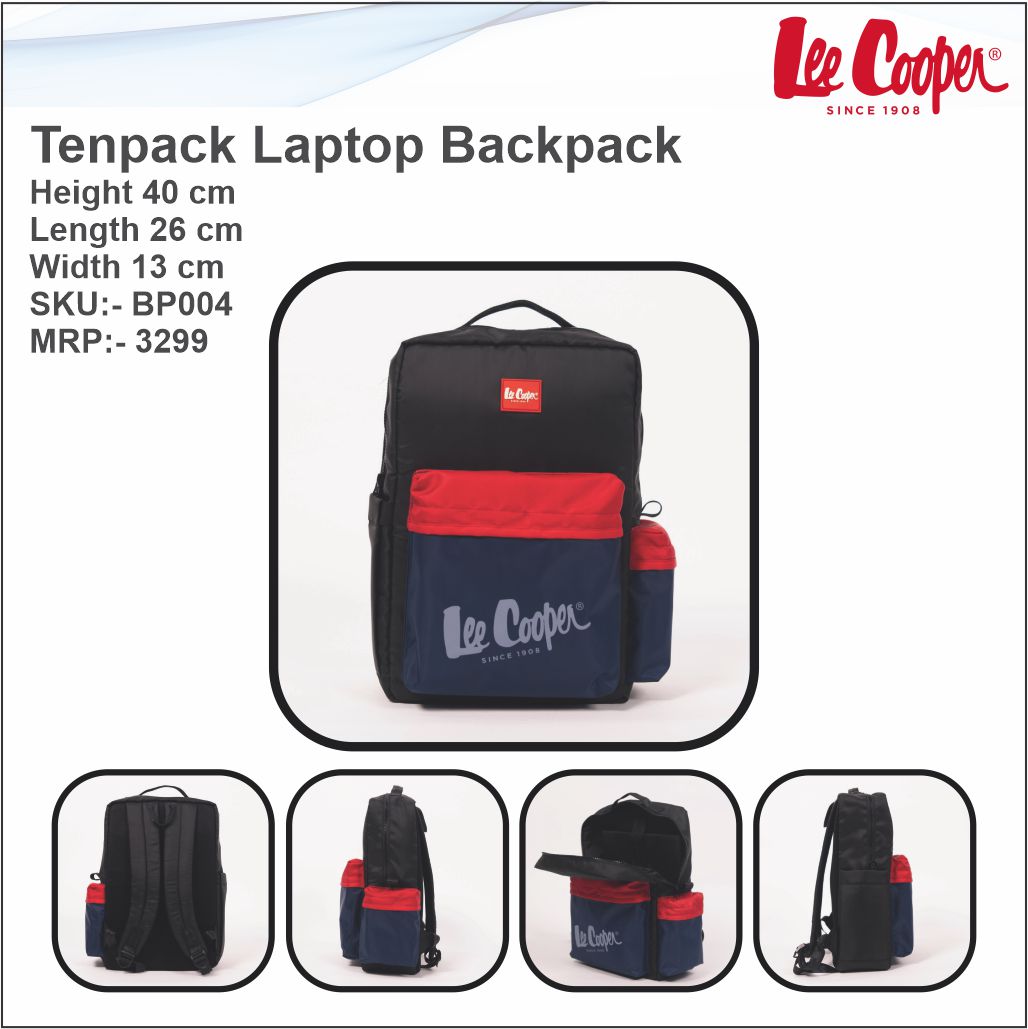 Lee Cooper Tenpack Laptop Backpack