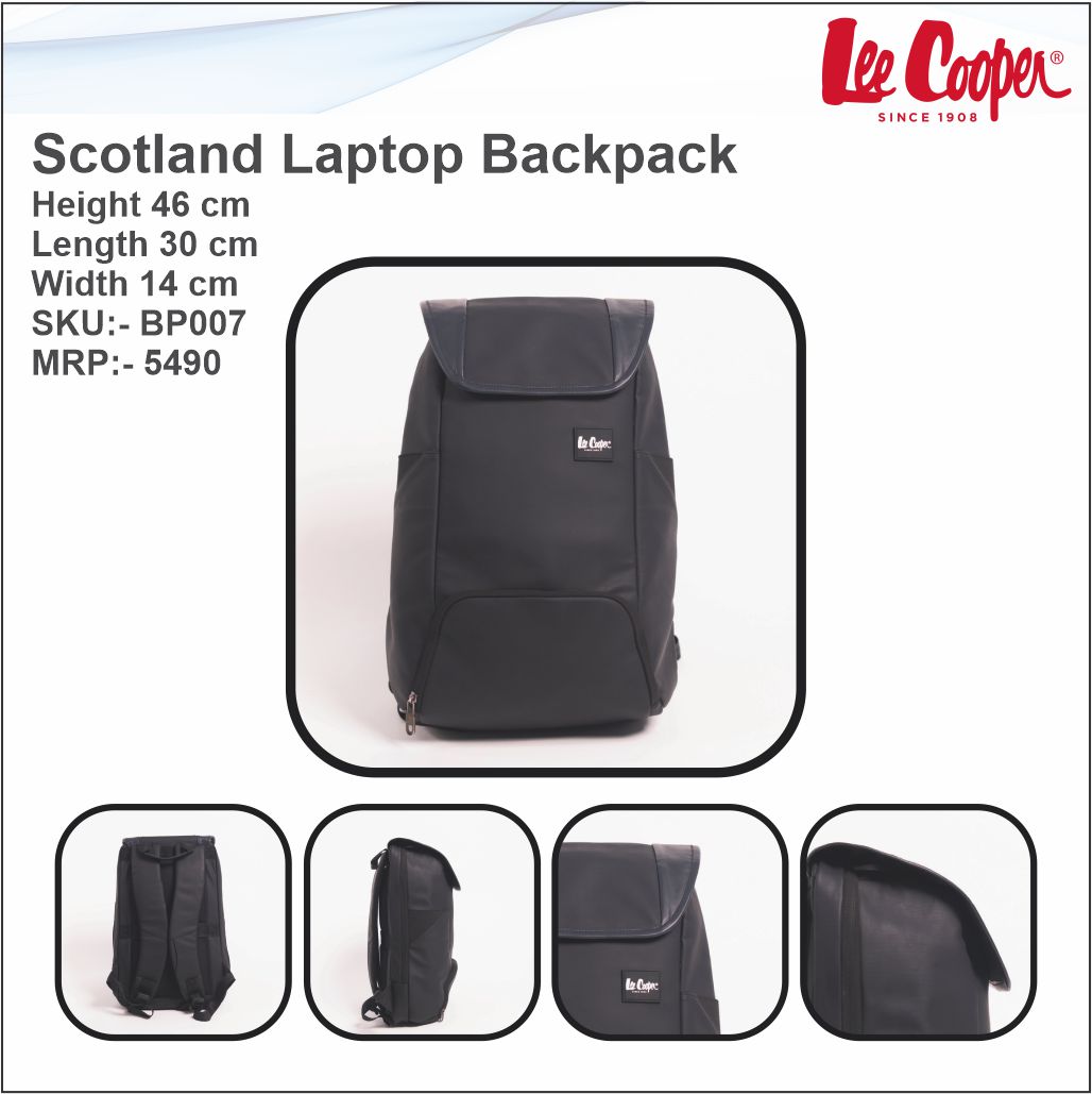 Lee Cooper Scotland Laptop Backpack