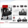 Swiss Military Punch Duffle Gym Bag - 28 Ltrs