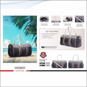 Swiss Military Webber Duffle Bag - 30 Ltrs