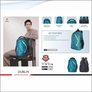 Swiss Military Dublin Laptop Backpack - 25 Ltrs