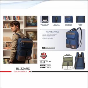 Swiss Military Blizzard Laptop Backpack - 21 Ltrs