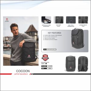 Swiss Military Cocoon Laptop Backpack - 21 Ltrs
