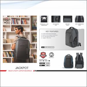 Swiss Military Jack Pot Laptop Backpack - 26 Ltrs