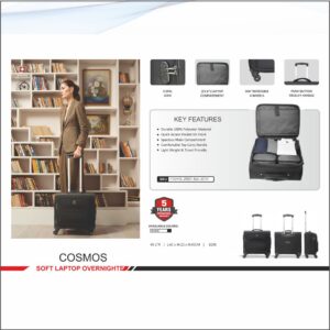 Swiss Military Cosmos Soft Laptop Overnighter - 45 ltrs