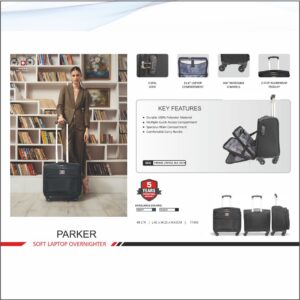 Swiss Military Parker Soft Laptop Overnighter - 48 ltrs
