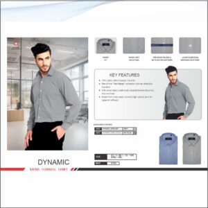 Swiss Military PC Fil A Fil Sky Blue Formal Shirt