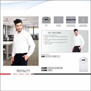 Swiss Military White 100% Cotton Shirt