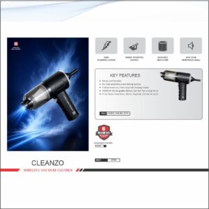 Swiss Military Cleanzo Vacuum Cleaner